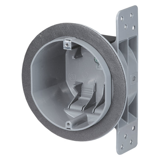 1 Gang Plastic Octagon Box with Vapor Barrier