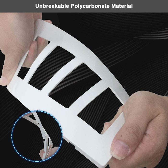 4-Gang Screwless Wall Plate,