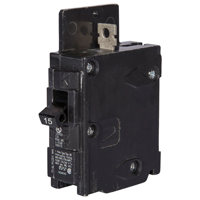 Siemens BQ1B015 15 Amp Single Pole BQ Bolt-On Circuit Breaker