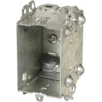 1104-LH 2 1/2" Deep device box with clamps