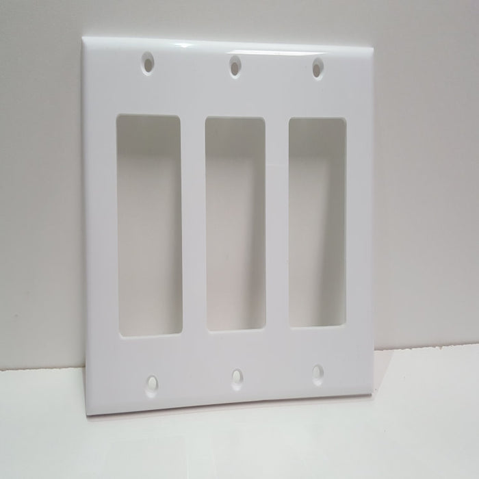 3-Gang Wall Plate,