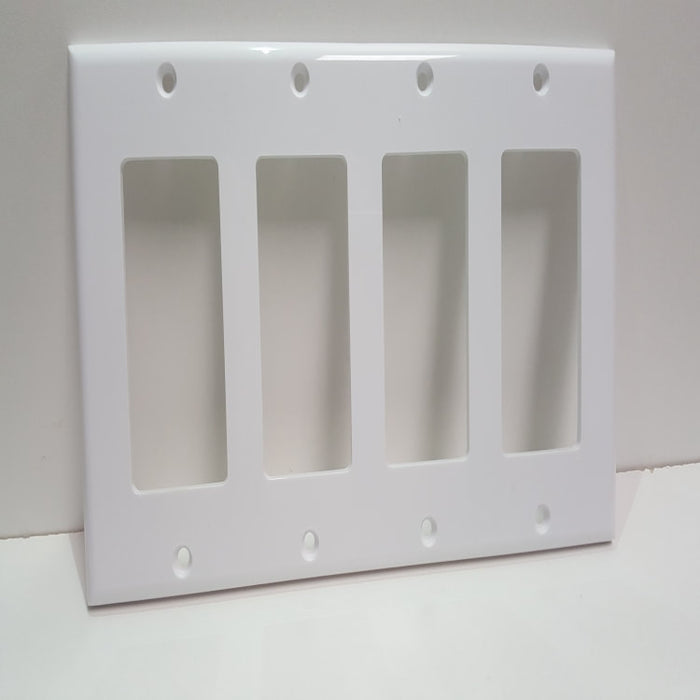 4 Gang Wall Plate