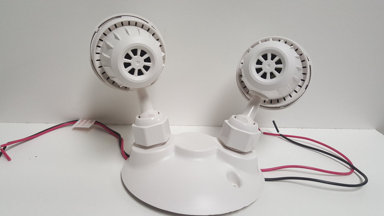 Universal LED Emergency Light with 2 Remote Heads