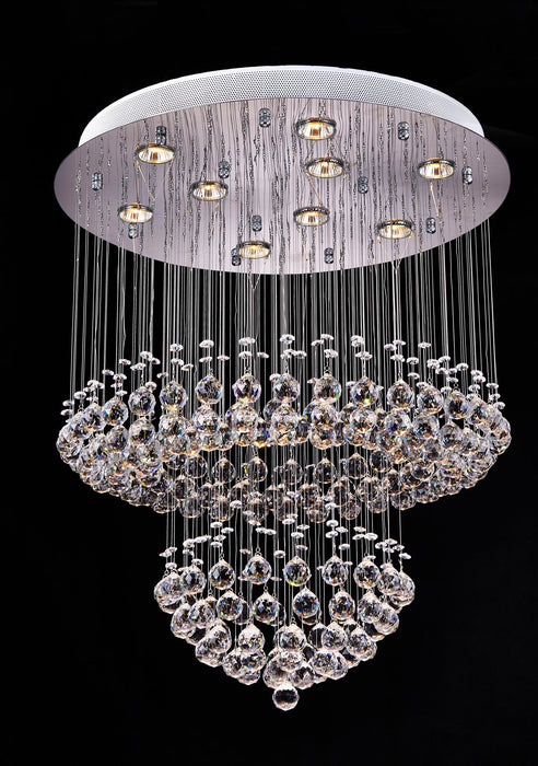 Winchester Double Crystal Ceiling Light