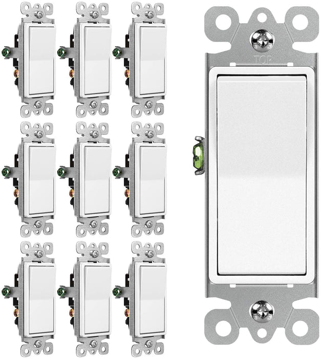 3-Way Decorator Wall Light Switch