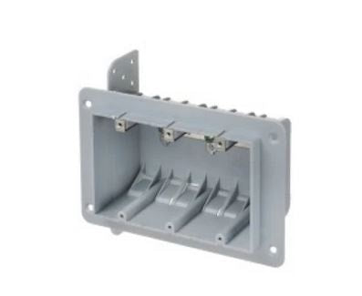 Plastic Device Box, 3-Gang