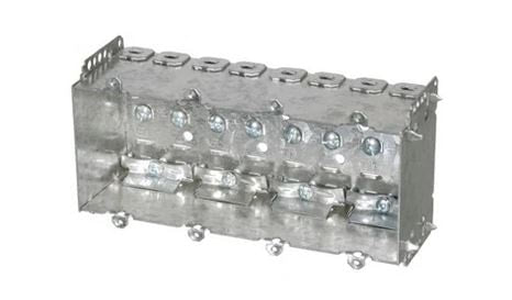 2104-LLE4 - 4 Gang Welded Device Box