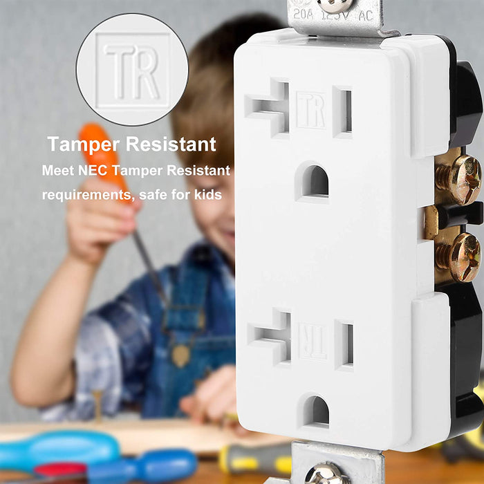 20A Decorator Receptacle Outlet TR